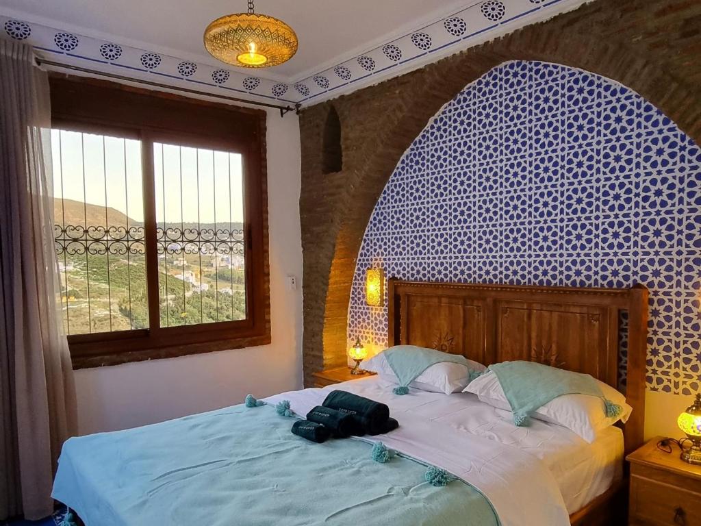 Casa Meftah Blue bedroom