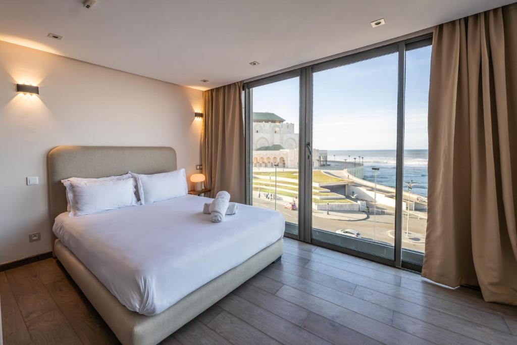 TheCasaEdition - Bel Azur - Sea View & Hassan II Mosqué Residency